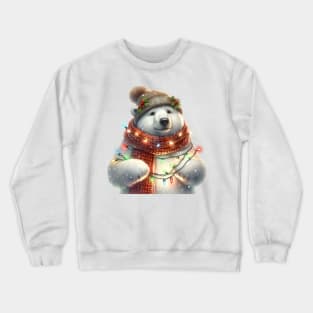 Christmas Polar Bear Crewneck Sweatshirt